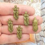 bronze Our Lady rosary centerpieces wholesale