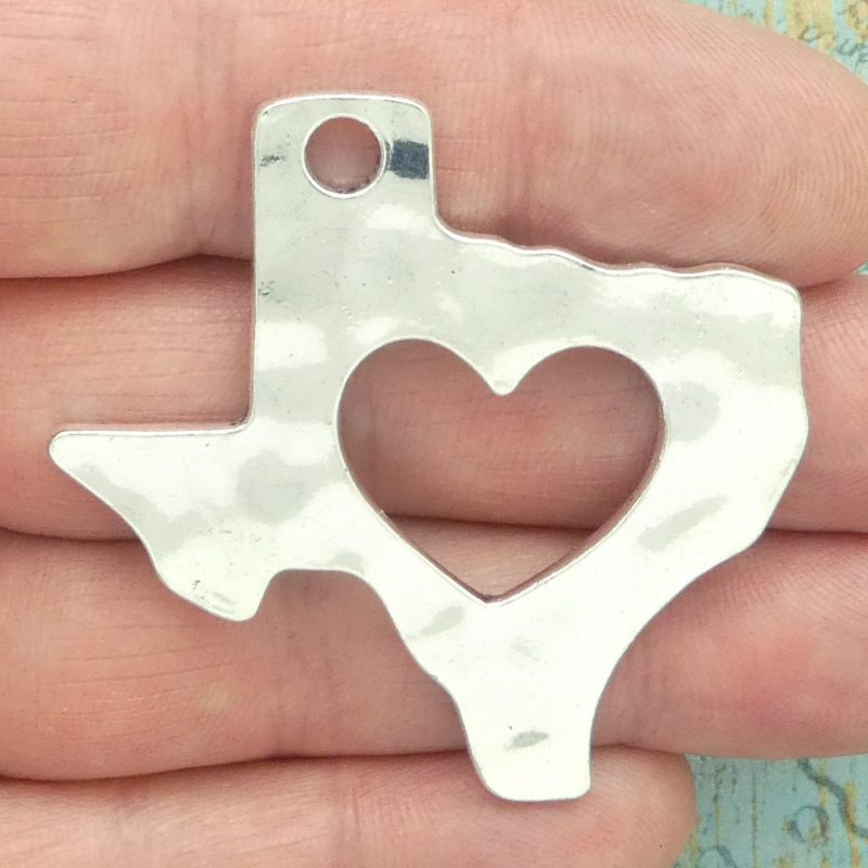 I love Texas charms for jewelry making