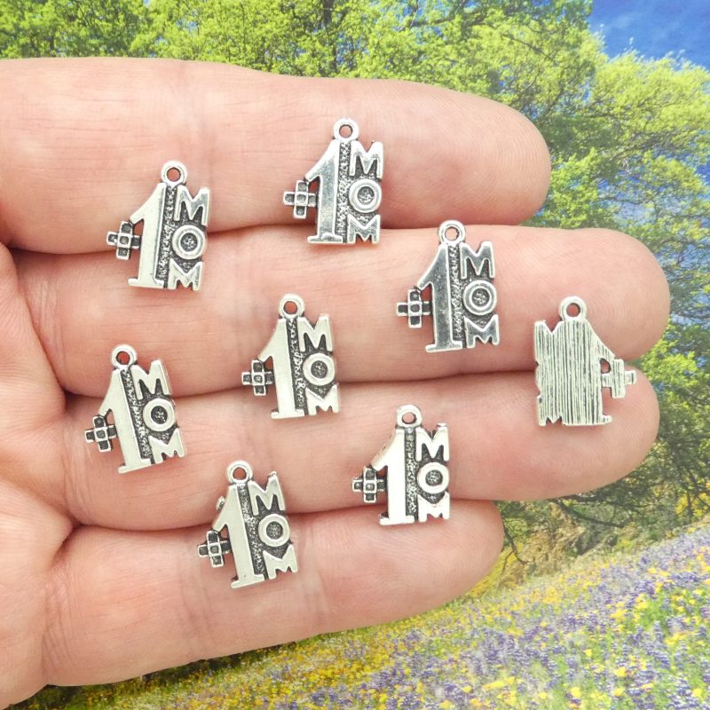 #1 mom charms bulk