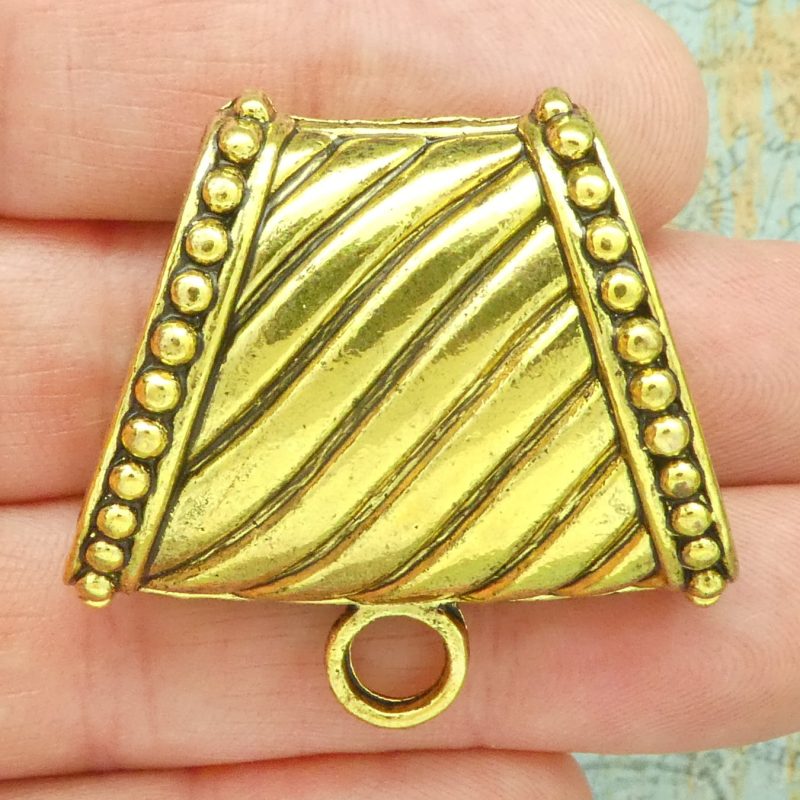 gold bails for pendants bulk