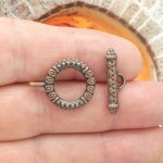 copper ornate toggle clasp bulk