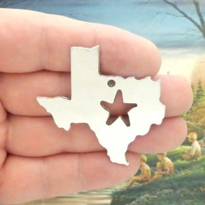 Texas pendants for jewelry making