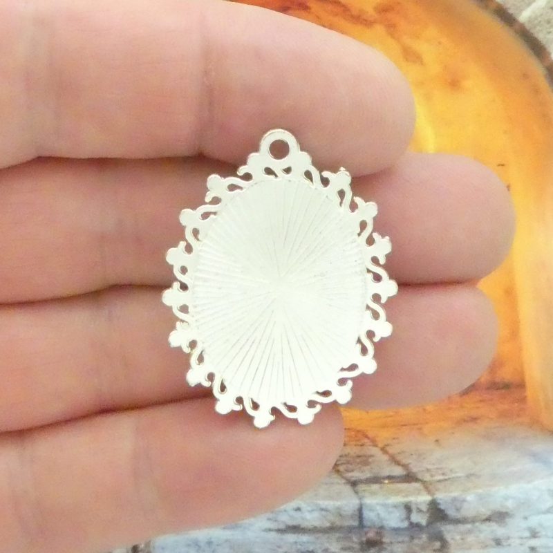 1 Sacred Heart of Jesus Pendant Silver by TIJC SP2159 - Image 5