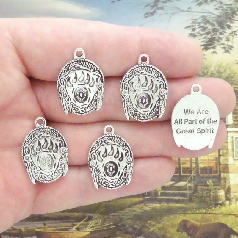 bear claw spirit charms bulk