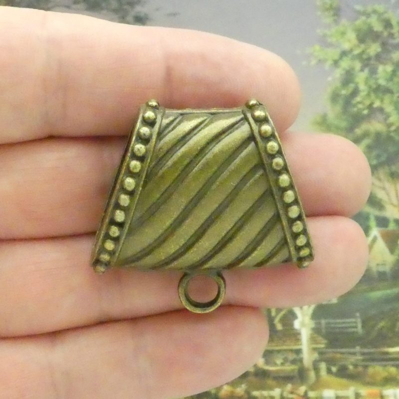 bronze jewelry bails wholesale