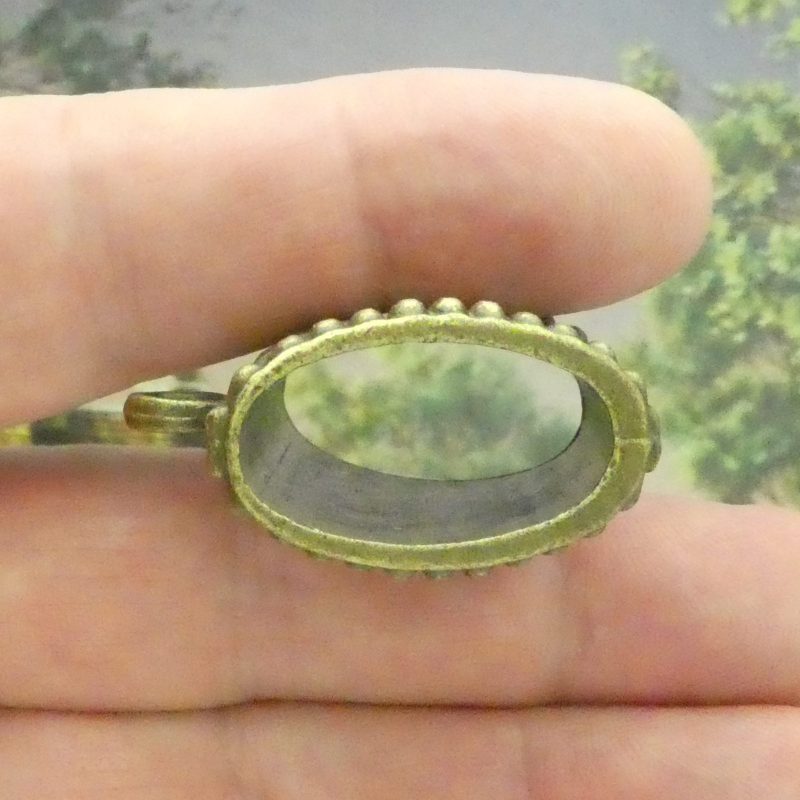 1 Bronze Jewelry Bails 38x40mm by TIJC SP2161 - Image 5