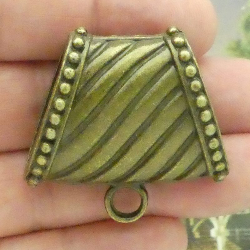 bronze jewelry bail