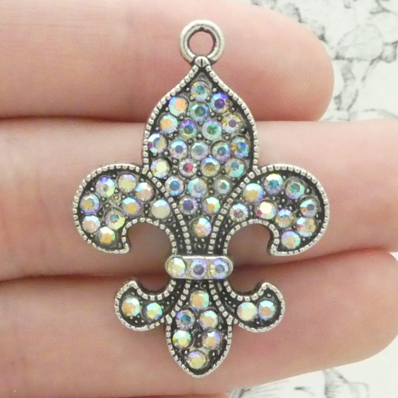 fleur de lis charms for jewelry making