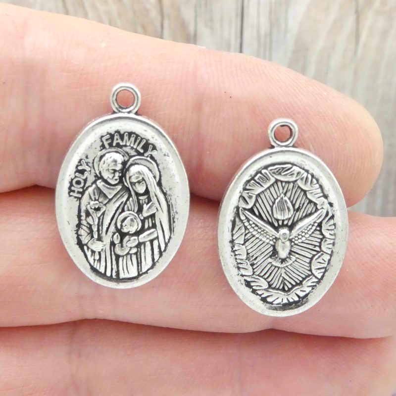Holy Family Medals for Jewelry Making