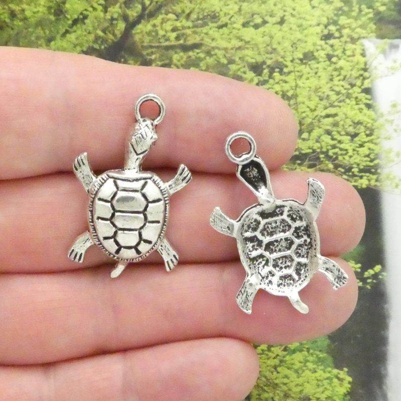 Turtle Charms for Jewelry Making