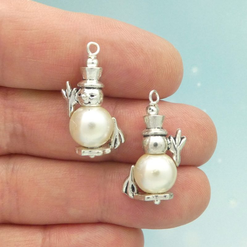 snowman charms bulk