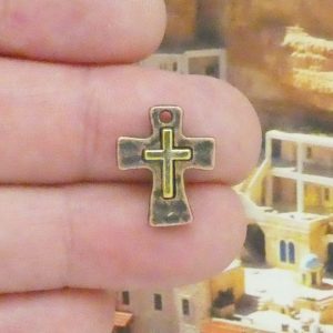 small cross charm
