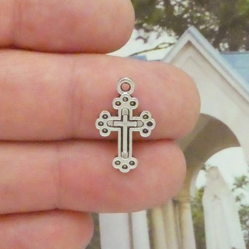 Orthodox Cross Charm