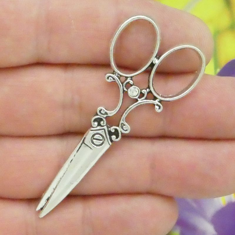 scissor pendants for jewelry making