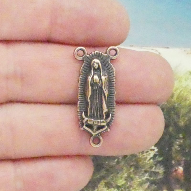 Our Lady of Guadalupe Rosary Centerpiece