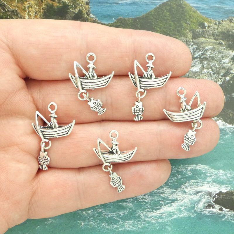 Fishing Charms for Jewelry Making