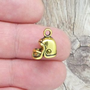 football charms for jewelry making