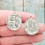 Spanish Coin Charms Bulk