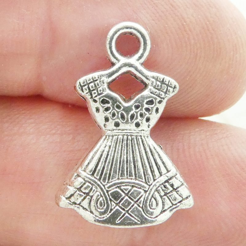 Dress Charms for Jewelry Making