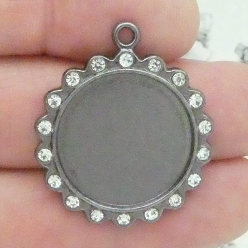 resin photo charms
