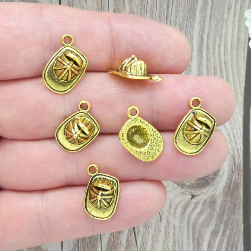 Firefighter Helmet Charms Bulk