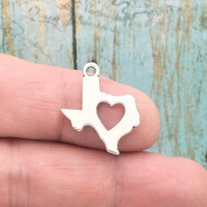 Texas State Charms for Jewelry Making