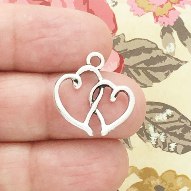 open heart charm