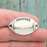 Football Bracelet Connector Pendant