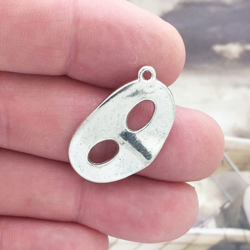 Mardi Gras Mask Charm