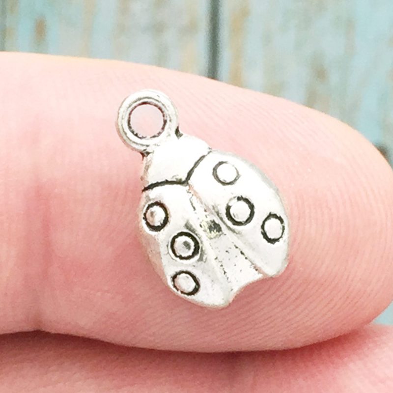 Ladybug Charms for Jewelry Making