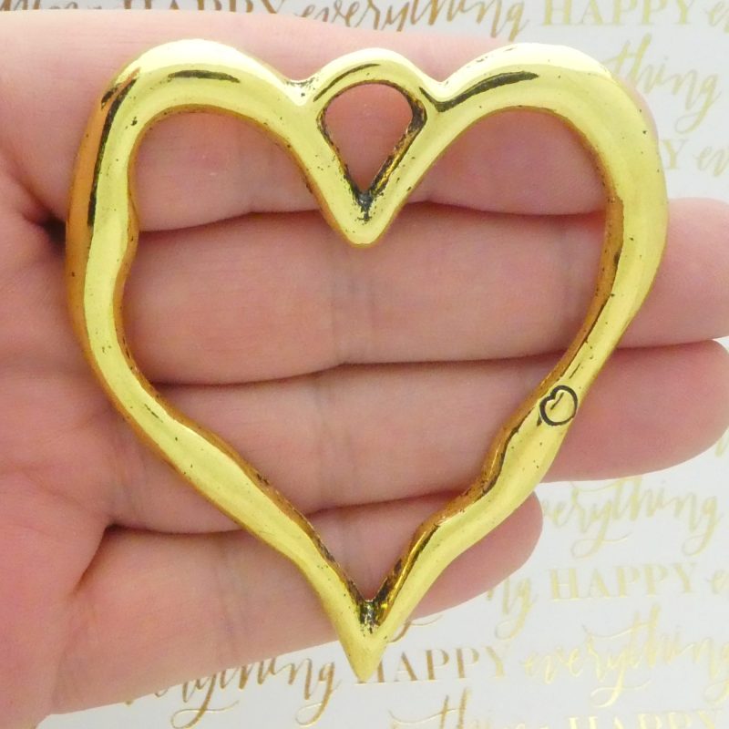 Open Heart Pendants Wholesale
