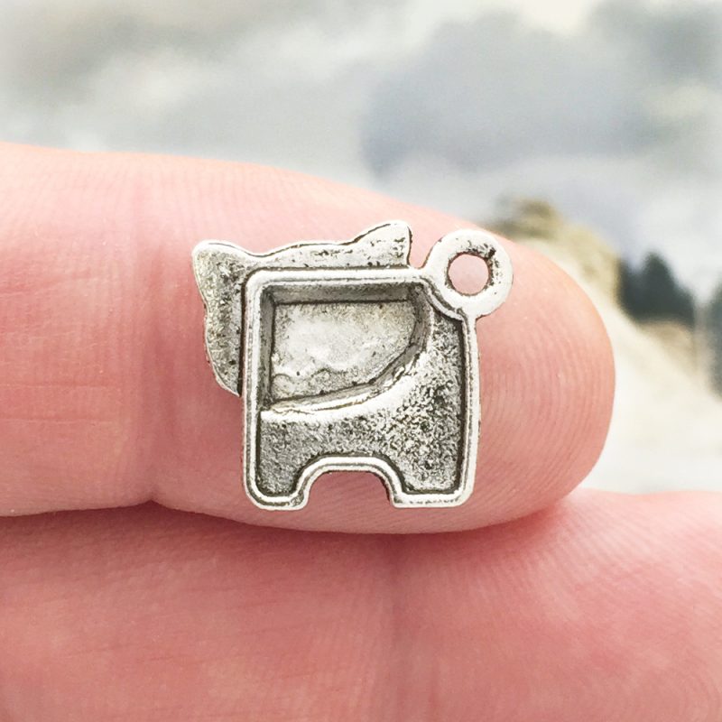 8 Kitten Charm Silver by TIJC SP0521 - Image 3