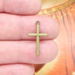 simple cross charm
