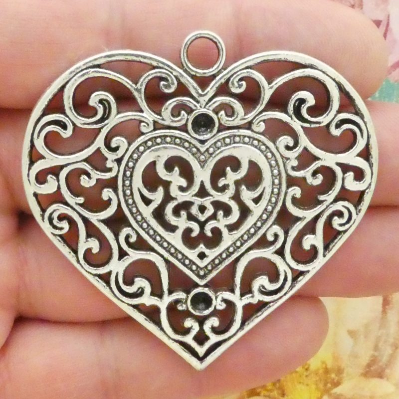 Filigree Heart Pendant