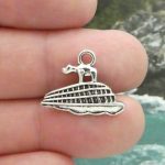 Steamboat Charms for Jewelry Making