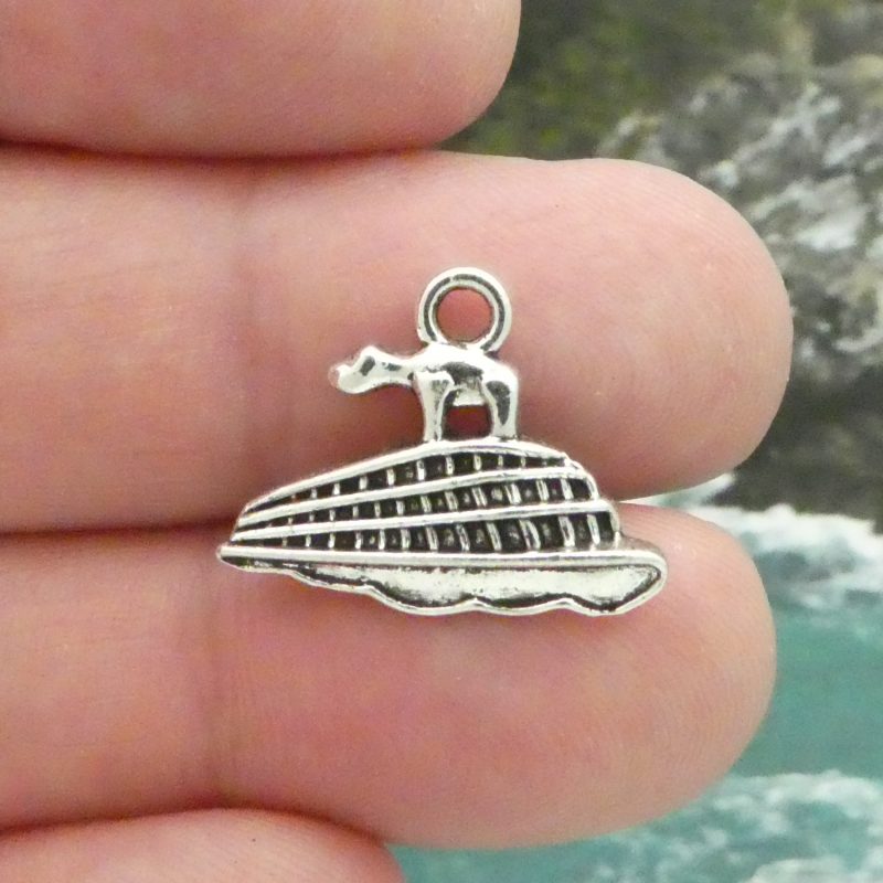 Steamboat Charms for Jewelry Making