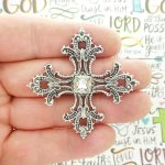 Crystal Cross Embellishments