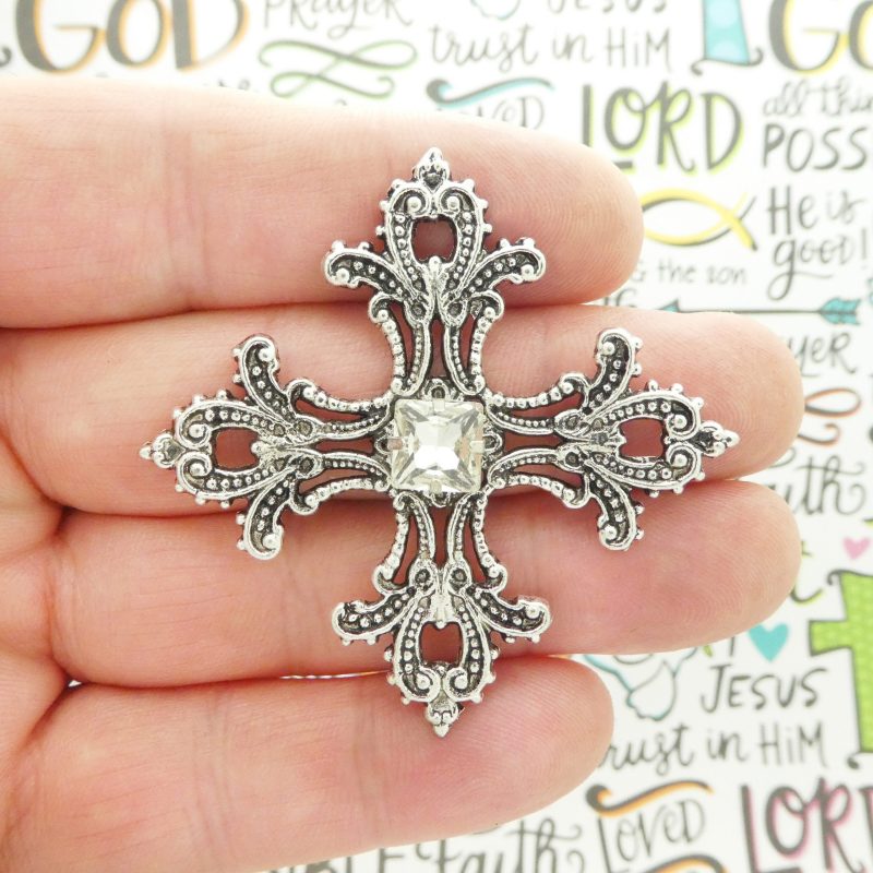 Crystal Cross Embellishments