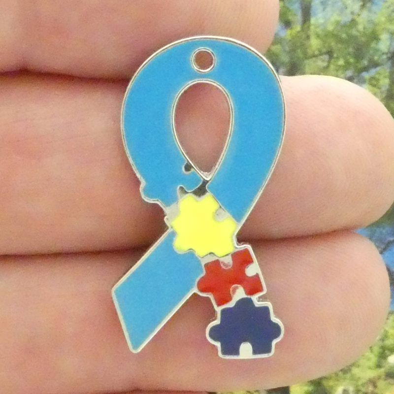 autism puzzle charm wholesale