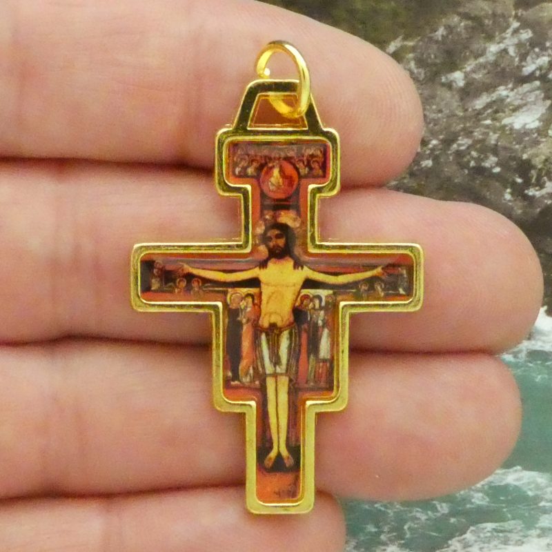 St Francis of Assisi Cross Pendant