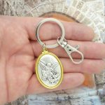 St Michael Keychain