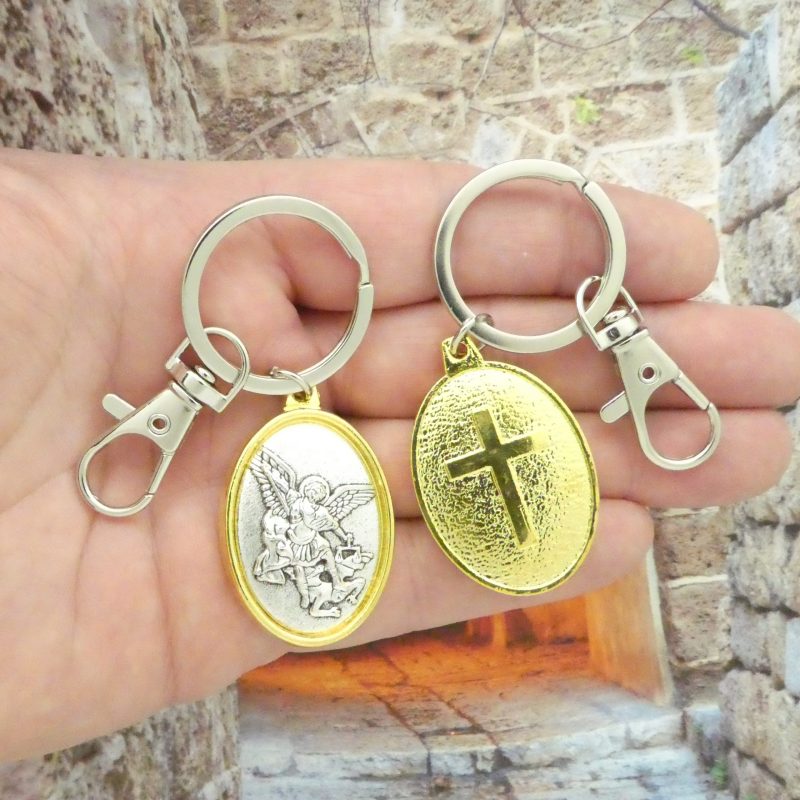 St Michael Keychain Wholesale