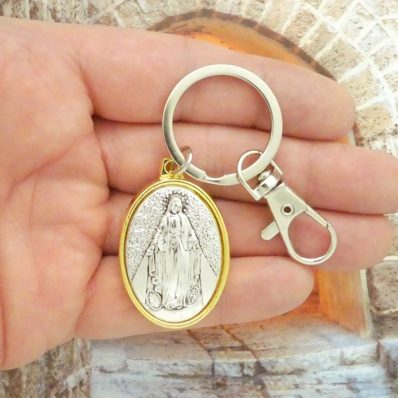 Our Lady of Grace Keychain