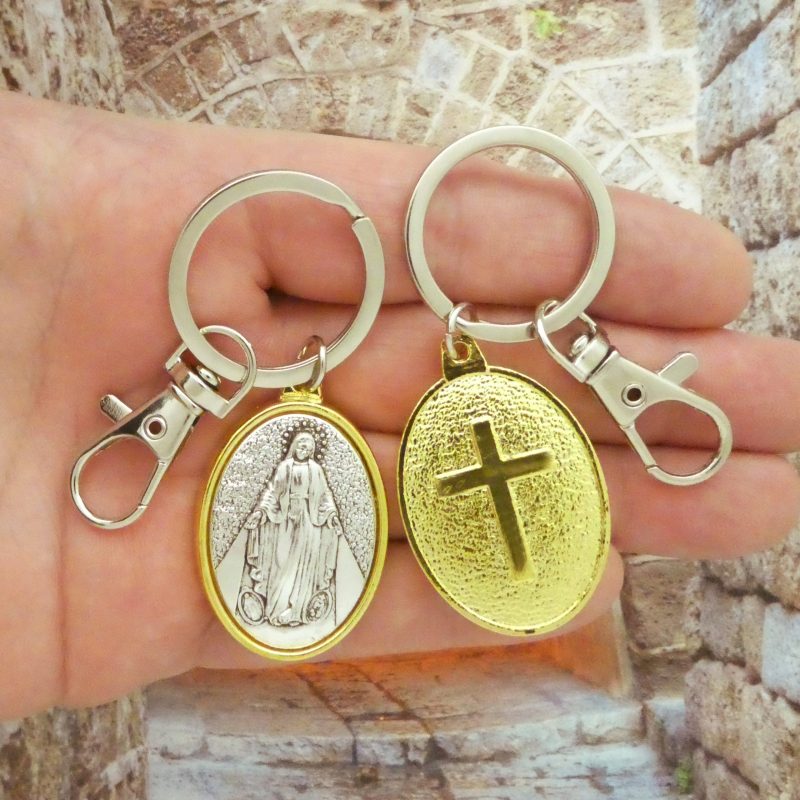 Our Lady of Grace Keychain Bulk