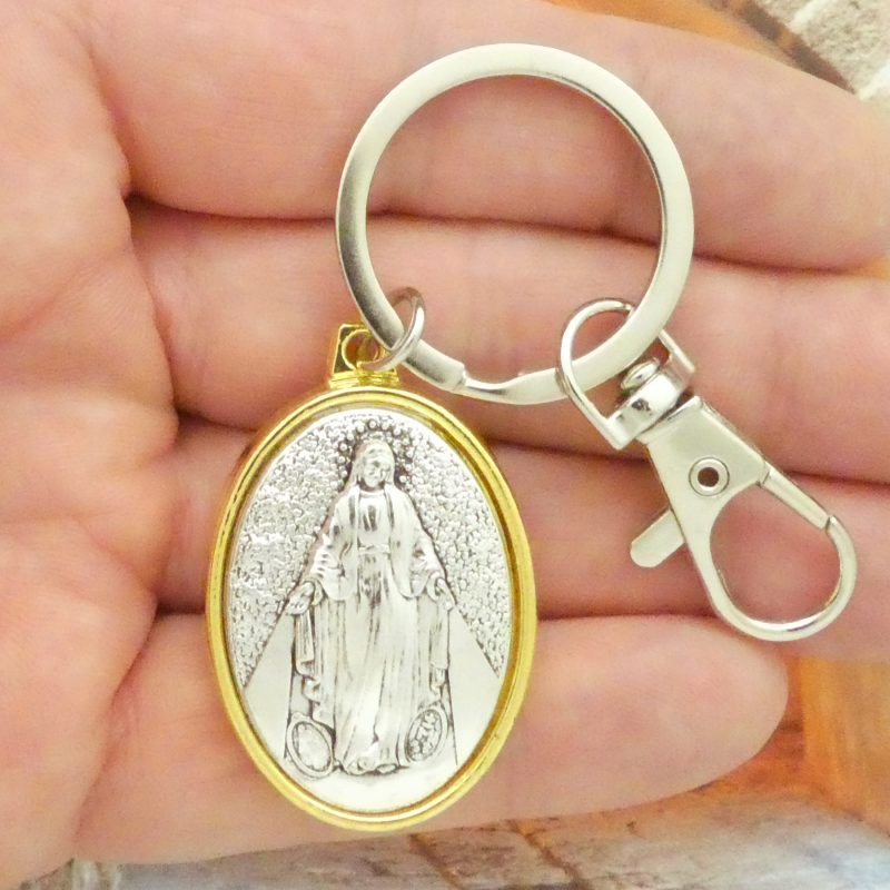 Our Lady of Grace Key Chain