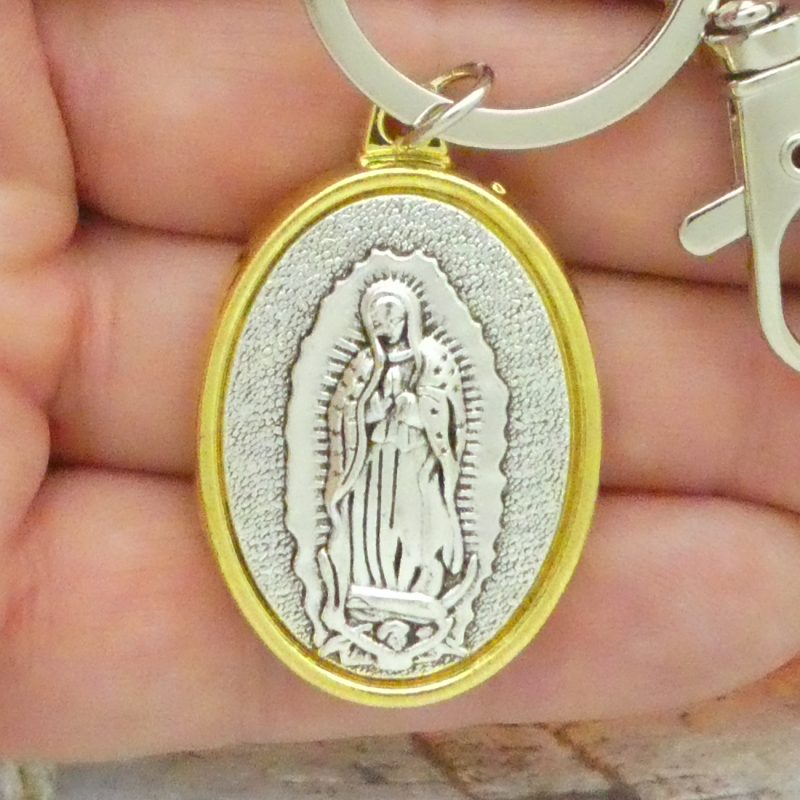 Our Lady of Guadalupe Key Ring