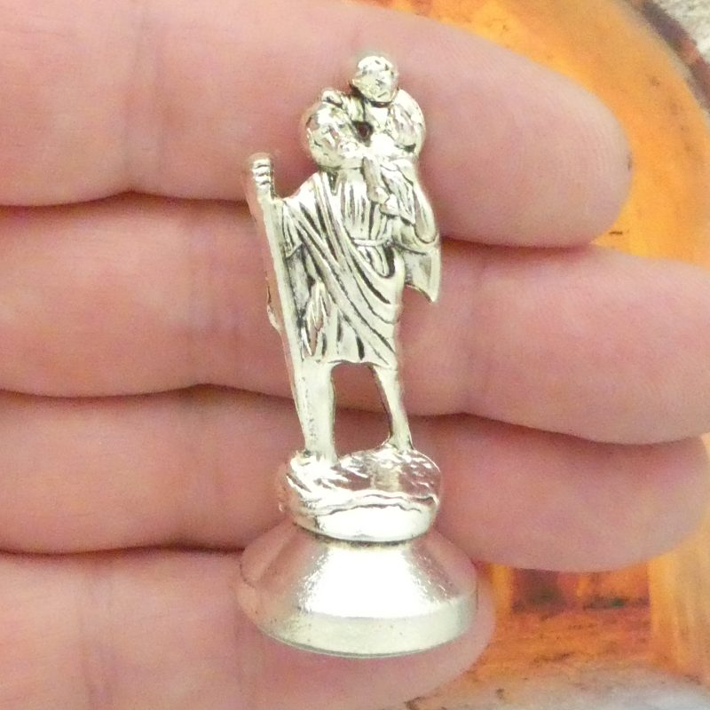 St Christopher Pocket Statue