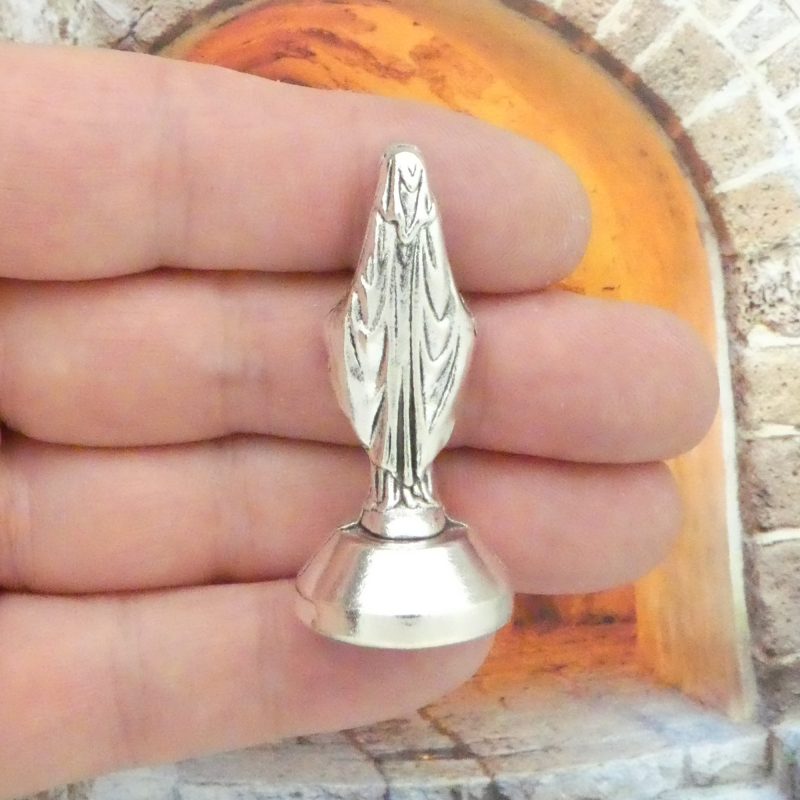 1 Our Lady of Grace Pocket Statue by TIJC SP6049S - Image 5