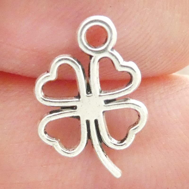 Clover Charms for Jewelry Making