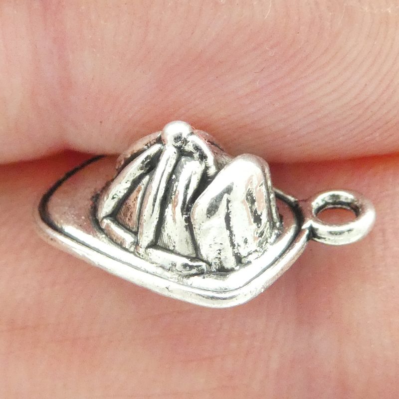 Firefighter Helmet Charm